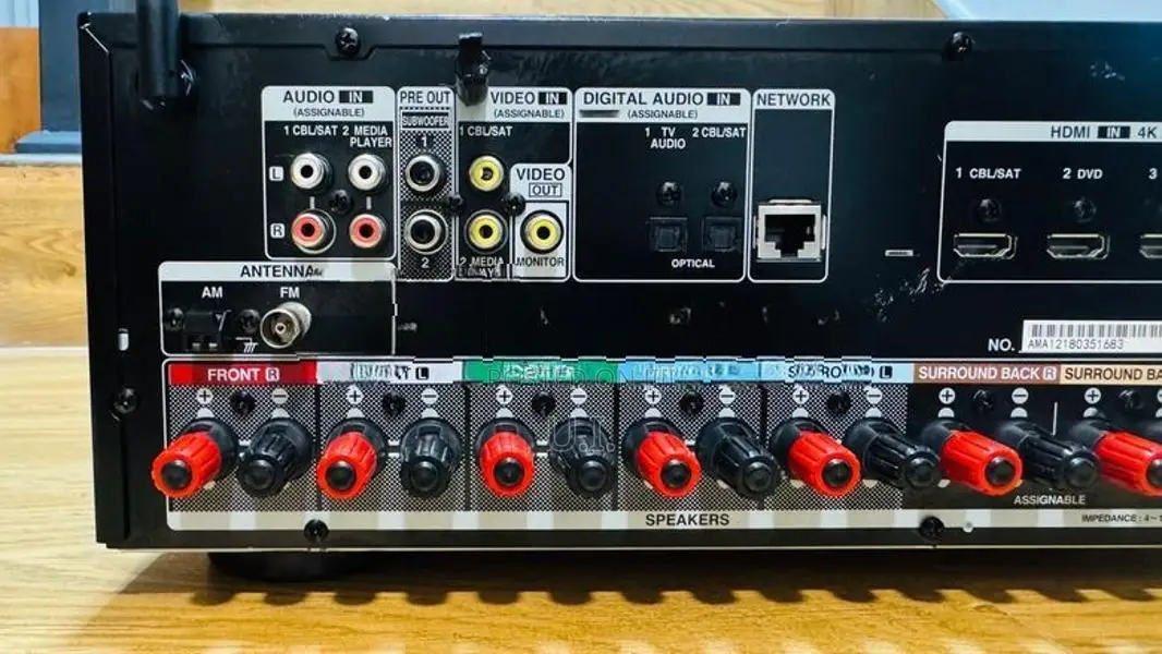 Denon AVR-X1400H Dolby Atmos 4K UHD Bluetooth Home Theater AV Receiver