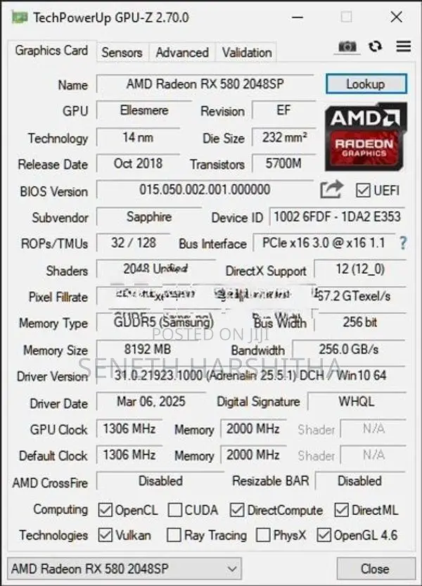 RX 580 8GB Gaming PC + 24'' IPS Monitor | 1080p Setup