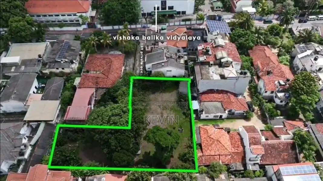 Prime Land for Sale in Colombo 5 - Vajira Road, Opposite Visakha