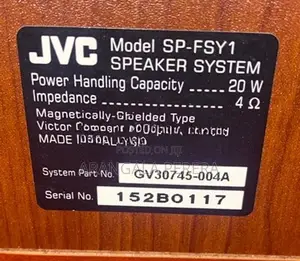 JVC Speaker System
