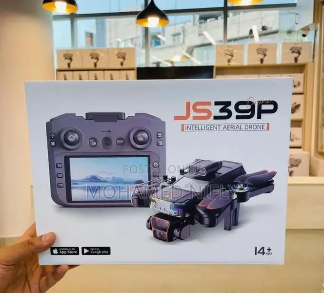 JS39P Brushless Drone with Display Remote Controller
