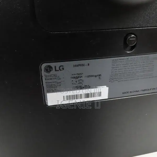 LG 34WP65C-B Ultrawide 34" 1440p (QHD) 160Hz 21:9 Monitor