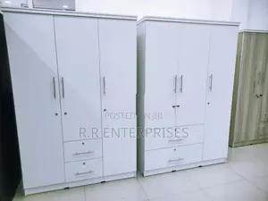 New 3 Door Melamine Wardrobes .