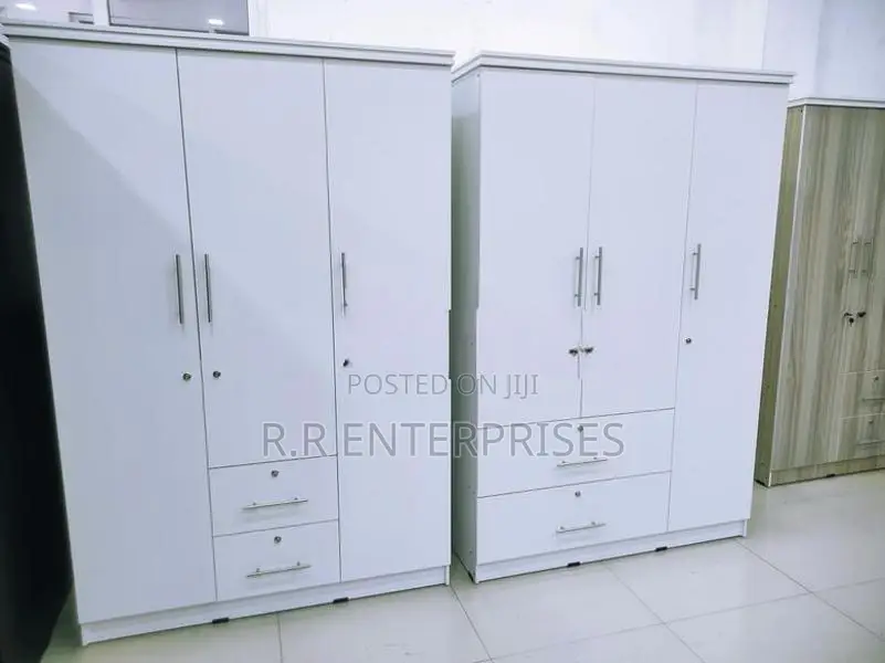 New 3 Door Melamine Wardrobes .