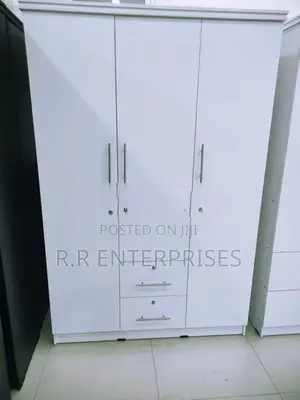 New 3 Door Melamine Wardrobes .