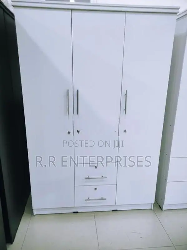 New 3 Door Melamine Wardrobes .