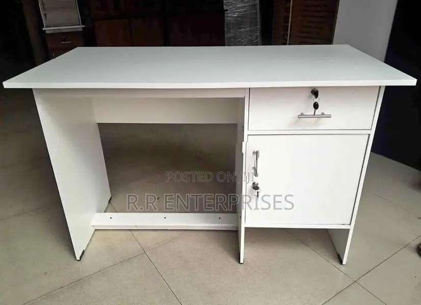New 4*2 Ft Melamine Office Table .