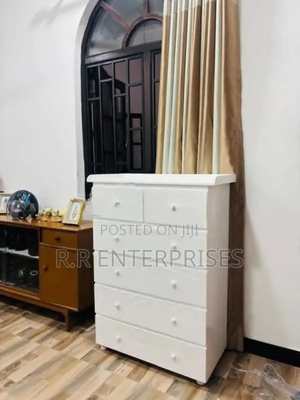 New White Chest Drawer set .