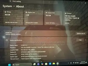 Asus ZenBook 14 i7
