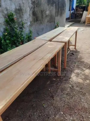 Table with Bench 6ft ×15 Inch