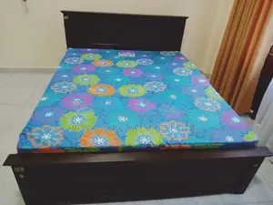 6 by Box Bed with Double Layer Mattress (E-7)