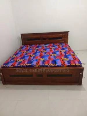 6 by Box Bed with Double Layer Mattress (E-7)
