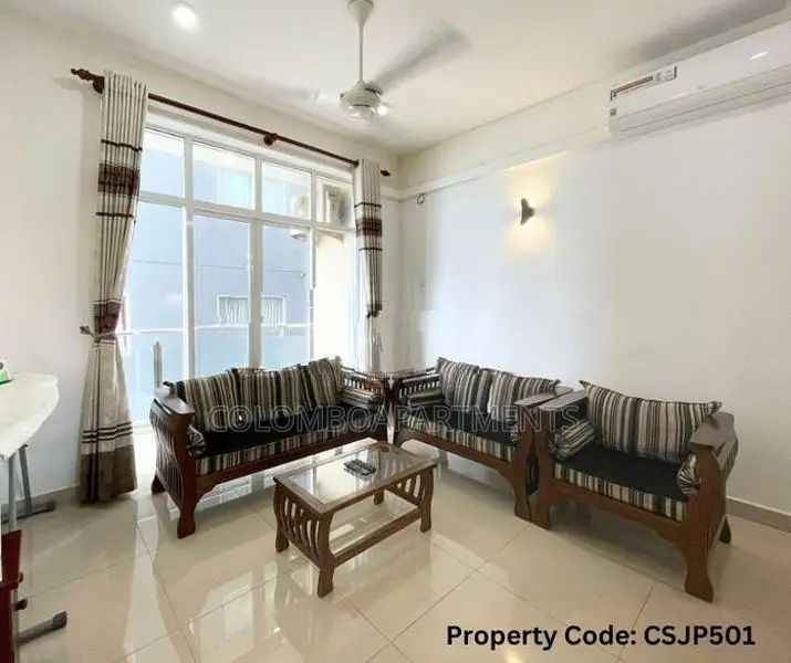 Wellawatte Long-Term Rental | Fully Furnished Apartment (CSJP5001)