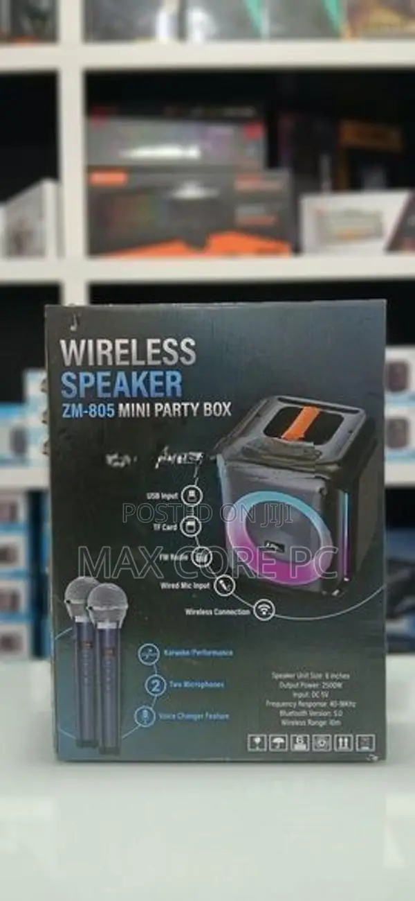 Zima Zm-805 Mini Karaoke Party Speaker