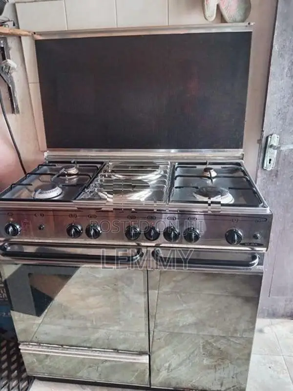 ELBA 90cm Italian Dual Fuel Stove Double Oven