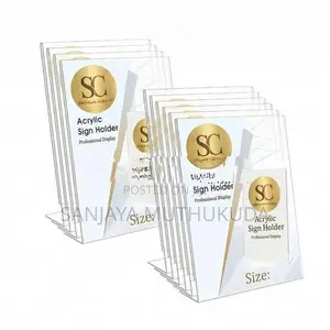 Clear Acrylic Table Display Stands