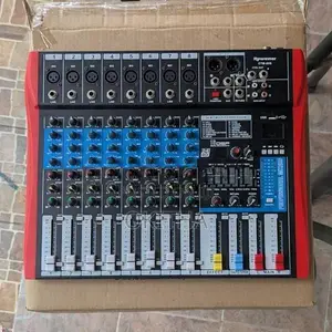 Rowestar 8 Channel Mixer with Bluetooth/24 Bit Fx