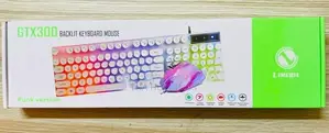 Limeide GTX-300 Gaming Keyboard with Mouse Combo | LED Backlit USB Wir