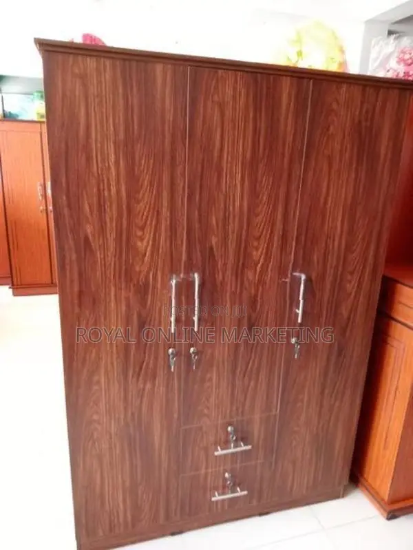 3 Door Melamine Cupboard (K-7)