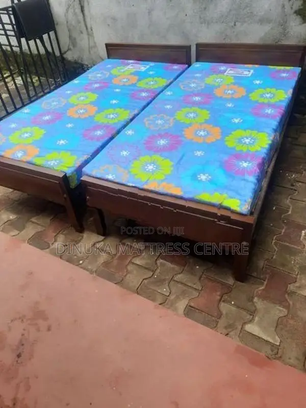 Single Bed with Mattress 6×3ft