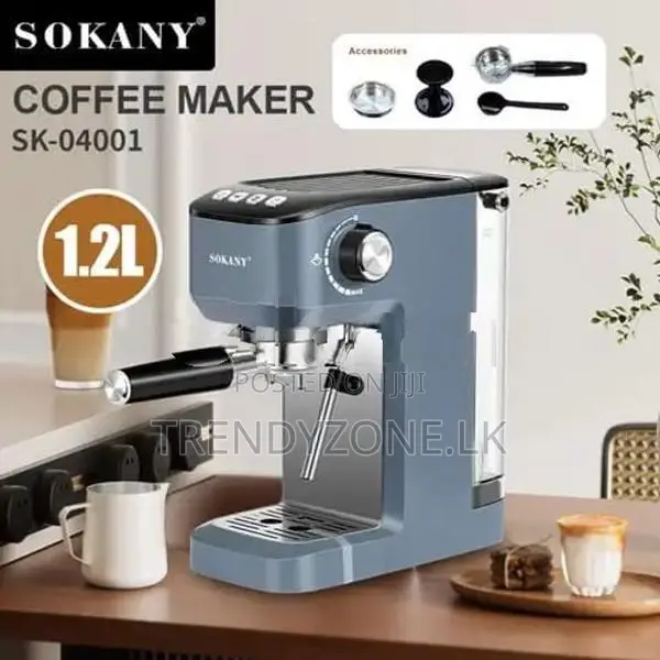 Sokany 1350w Multifunctional Espresso Machine