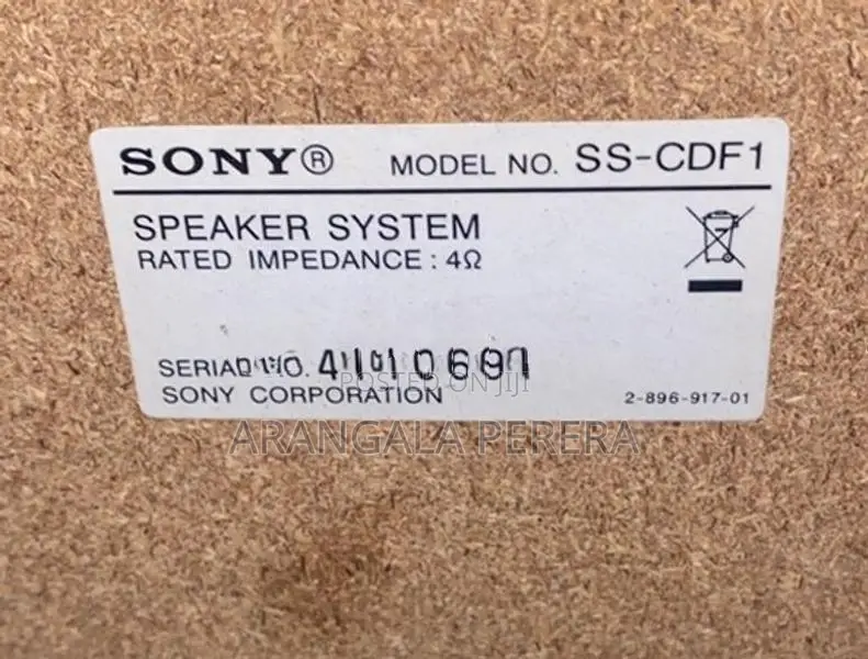 Sony speakers
