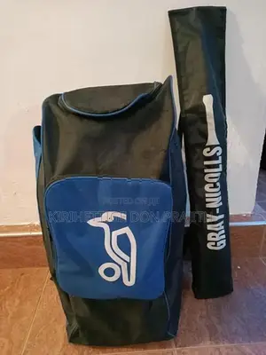 Used Cricket Equipment with Kashmir Willow Leather Bat