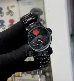 Viokai Black Steel Watch for Men