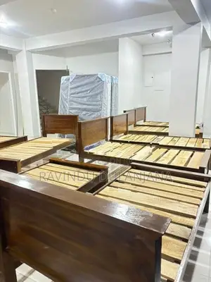 Teak Box Bed