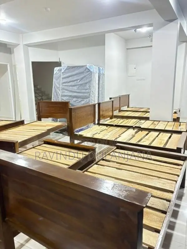 Teak Box Bed