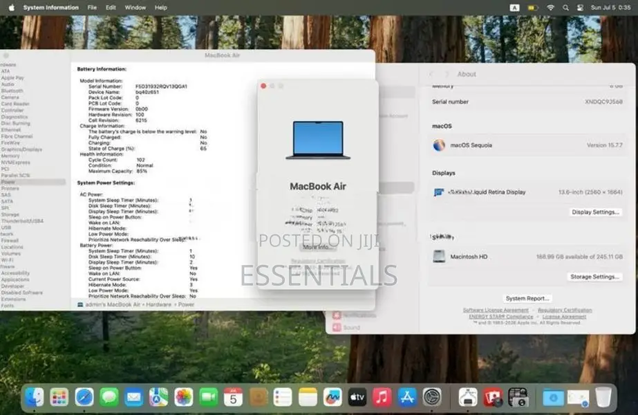 Apple Macbook Air M2 CC 102