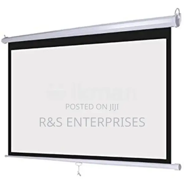 Semi Auto 5×5 Projector Screen