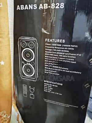 Abans Bluetooth Speaker AB-828