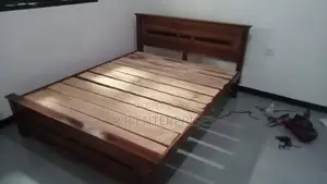 New Teak Box Bed 72"*60" (6*5) Queen