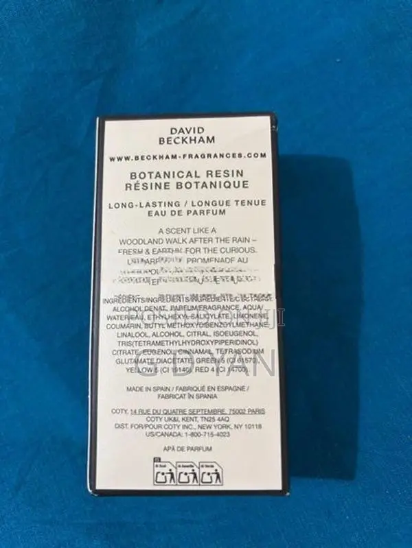 David Beckham Botanical Resin Eau de Parfum 50ml