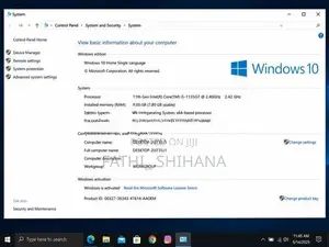 Lenovo Core i5 11th Gen Laptop Windows 10