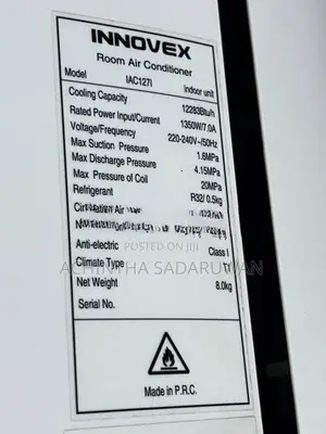 Innovex Air Conditioner