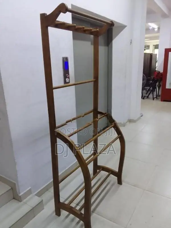 Teak Towel Rack