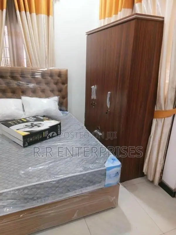 Brown Luxury Bedroom Set 6*5 Ft