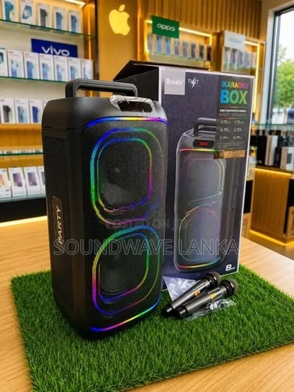 brodu karaoke party speaker