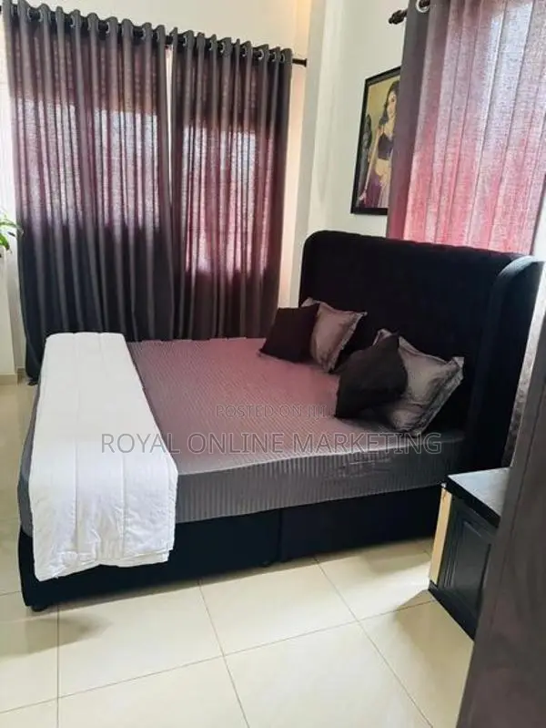 Queen Size Divan Bed with Spring Mattress (G-13)