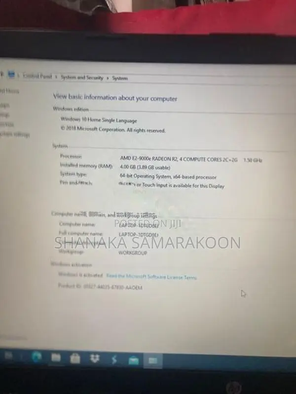 HP 15-DB0XXX Laptop