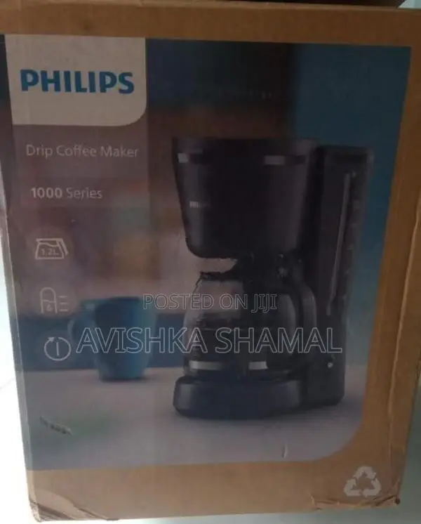 Philips Drip Coffee Maker - 1000W