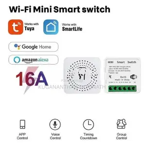 WiFi mini smart switch 16A DIY light switches wireless home