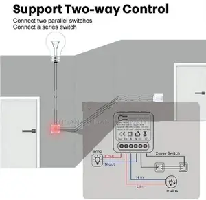 WiFi mini smart switch 16A DIY light switches wireless home