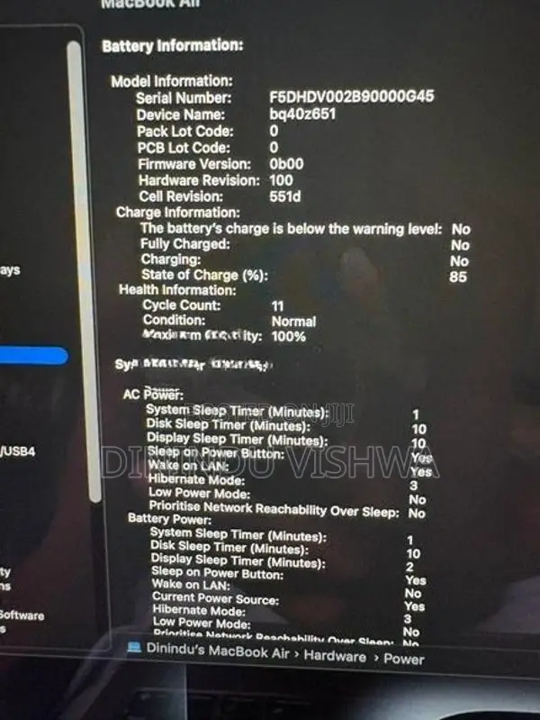 MacBook Air M4 16/256GB
