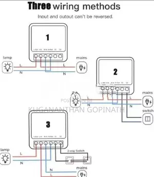 WiFi mini smart switch 16A DIY light switches wireless home