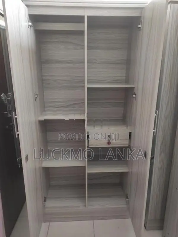 New 2 Door Melamine Cupboard (R12)