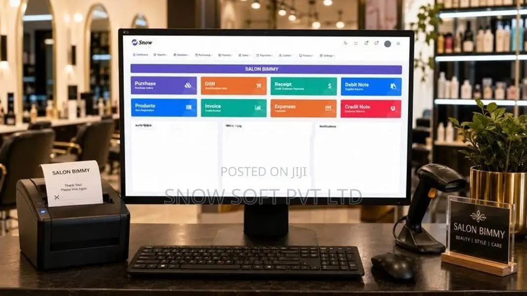 Complete Salon POS Software