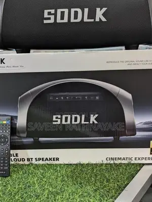 Sodlk S1617 High Power Outdoor Karaoke Speakers with Dual Mic (320W)